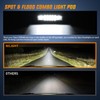 Nilight Flush Mount LED Pods 2PCS 6 Inch 60W LED