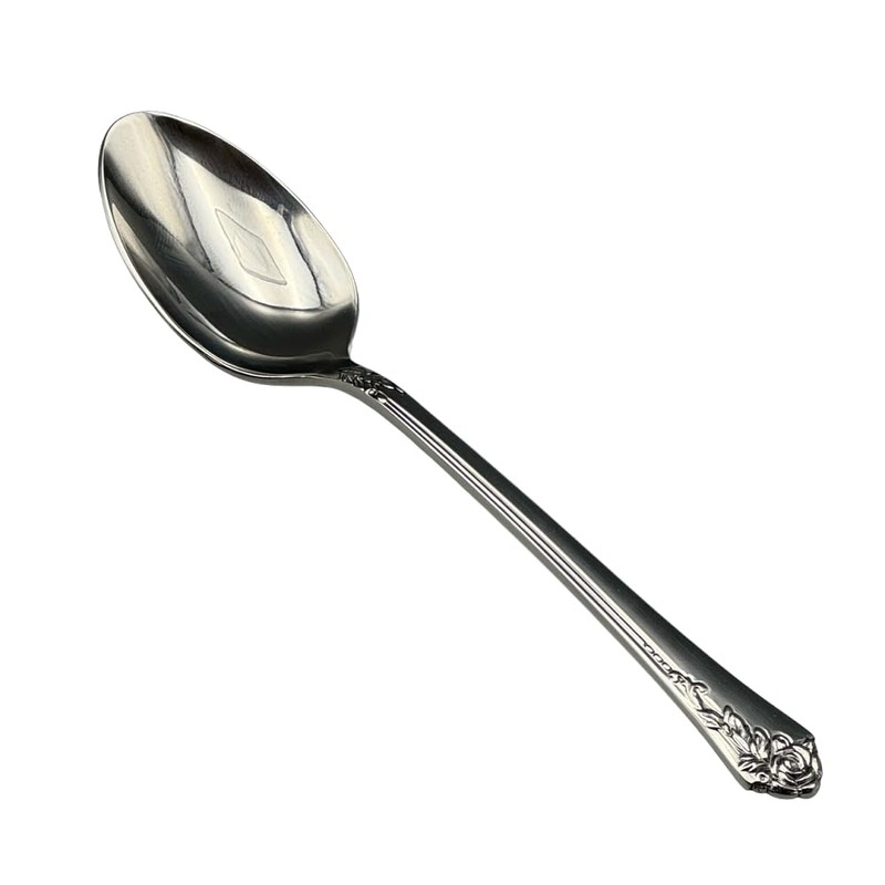Oneida Damask Rose 18/8 Stainless Steel Teaspoon (Set of Four)