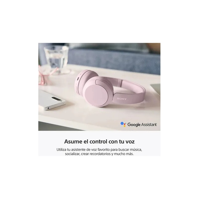 Audífonos Inalámbricos Sony Wh-ch520 Color Rosa