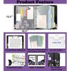 BVSSX 3 Ring Binder 1 Inch, Three Ring Binders Organizer