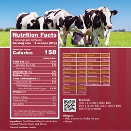 Pure Choice Peanut Butter Whey Isolate Protein Powder, 28g Protein & Low Fat, Best Cold Filtered & Undenatured Whey, No Fillers Or Artificial Sweeteners (Peanut Butter, 12 oz)