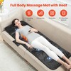 CooCoCo Massage Mat with Heat, Massage Pad with 10 Vibration