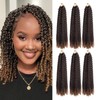 14inch Passion Twists Hair - Ombre Water Wave Crochet Hair
