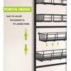 Mefirt Over The Door Pantry Organizer, Wall Mount Spice Rack,