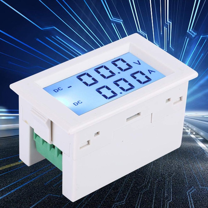D85-3050 Digital Ammeter Voltmeter, DC Ammeter Voltmeter, Multimeter, DC0-199.9V DC