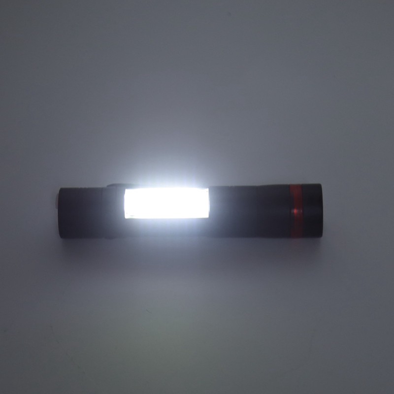LED Flashlight Multifunction Highlight Telescopic Zoom Rechargeable Waterproof Mini Flashlight