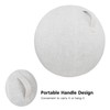 55cm/65cm/75cm Cotton+Linen Protective Yoga Ball Cover Exercise Ball Protection Skin