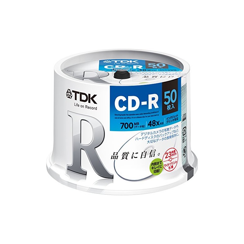 TDK Data CD-R MB 48 X Speed For howaitowaidopurintaburu 50