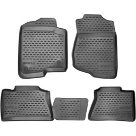 Westin 74-41-51041 Profile Custom Fit Floor Liners Front & 2nd Row fits Toyota 4Runner 2009-2018 All Weather Waterproof Heavy Duty Floor Mat