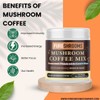 Focus & Think Instant Mushroom Coffee with Ultra Concentrated Lion's
