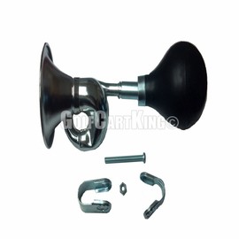 Universal Golf Cart/Boat/Rv/Bicycle/Car Or Truck Old Fashion Chrome Bugle Horn