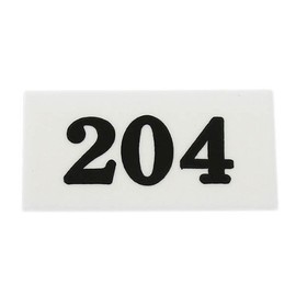 Hikari Number Plate (204) 00872753-1 UP357-204