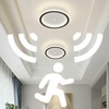 Modern LED Ceiling Light With Motion Sensor, Movement Sensor Ceiling