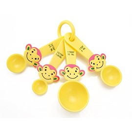 Eddingtons cheeky monkey set of 4 measuring spoons