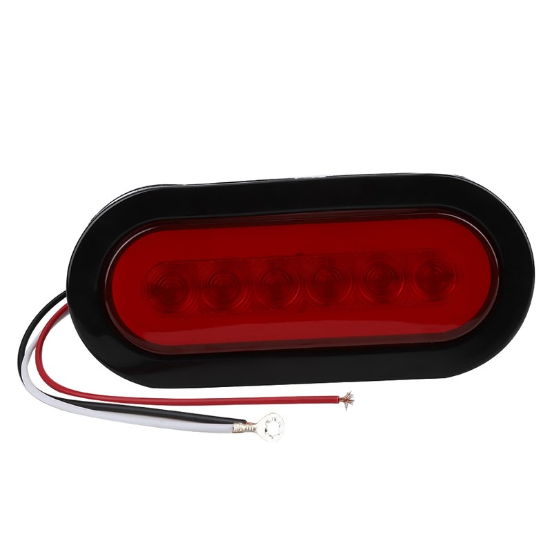 Car Trailer Truck Taillight 6 LED Tail Light Brake Stop