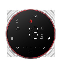 Smart Thermostat 5A Digital Programmable Underfloor Heating Temperature Controller Digital Intelligent Wall Thermostat with Dimmable Light Color for Water Heating