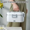 Electric Heated Lunch Box for Adults with 2 Pack 1.8L