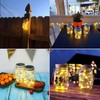 VOOKRY Solar Mason Jar Lights - 10 Pack 30 LED