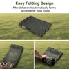 Self Inflating Sleeping Pad with Foam and Electric Pump，Innovative Y-Shaped