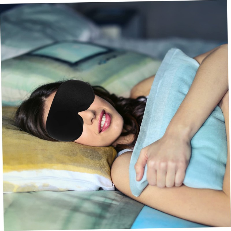 SAFIGLE Memory Foam Sleep Eye Mask Breathable Comfortable Blindfold for