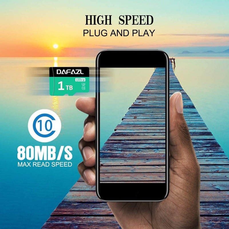 SD Card 1024GB MicroSDXC, 85MBs Read Speed, 25MBs Write Speed