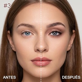 Erinde Sombra de Ojos Líquida Mate, Sombra de Ojos Líquida de Larga Duración y Resistente al Agua, Color Duradero y Modulable, Tono Matte Nude Neutro,