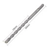 uxcell Masonry Drill Bit 12mm x 200mm Carbide Tipped Rotary