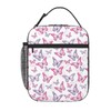 Butterfly Insulated Lunch Bag,Kids Lunch Box For Girls Boys Teen,Kid