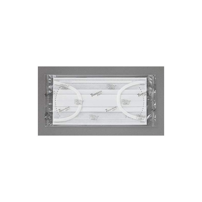 Fitty 7 Days Mask, EX Plus, Slightly Large, Pack of