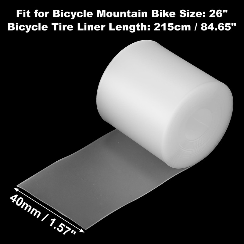 X AUTOHAUX 2pcs 26" Bicycle Bike Tire Liner Bicycle Tire