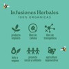 FLOR DE LA PAZ, Bienestar, Té Herbal 100% Orgánico y