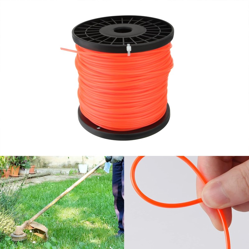 Twilight Garage String Trimmer Line, Strimmer Nylon Wire Round Cord