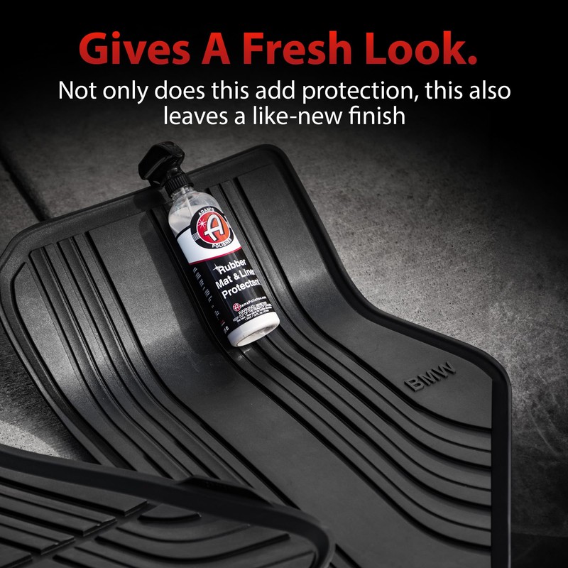 Adam's Polishes Rubber Mat & Liner Protectant (Cleaner & Protectant