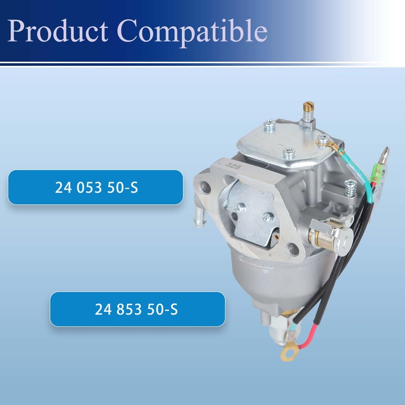 24 053 50-S 24 853 50-S Carburetor with Gaskets Replacement