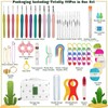 YINVA Crochet Kits Crochet Hooks Set for Beginners Adults Knitting