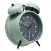 NEXTIME Golden Hour Table Clock, Alarm Clock, Stylish, Quiet, Bell,