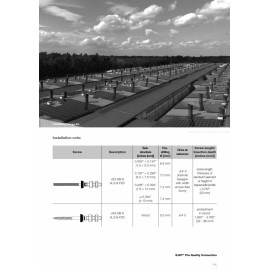 EJOT Prendedor de aço inoxidável EJOT JA3-SB-8.0x80/50 FZD para subestruturas de madeira