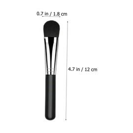 TOVINANNA Face Masks Skin Care 3pcs Wooden Handle Face Mask Applicator Brushes Set Soft Bristle Skin Treatment Brushes for Collagen Masks and Sleeping Masks Essential Makeup Supplies