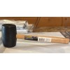 Pro Essentials 16 Ounce Rubber Mallet With Wood Handle Pro