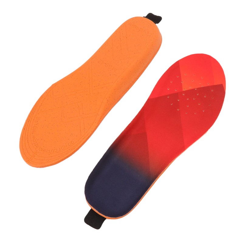 Electric Heated Insoles Graphene USB Rechargeable Foot Warmers with Remote