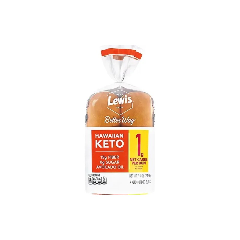 Pan Hot Dog Lewis Better Way Keto Hawaiano Keto Hawaiian