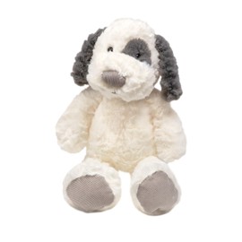 Mollis Kuscheltier - Kuschelhund - 36 cm - Plüschtier-Hund - Kinder-Kuscheltier - weiches Stofftier für Kinder und Babys