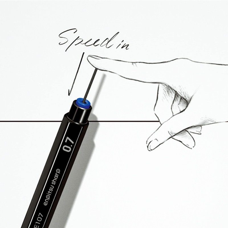 Kokuyo PS-PE100-L4 Mechanical Pencil Sharp, Resare, Can Pen Case, Limited