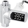 Waterproof LED Water Thermometer Visible Gauge Sensor 360 Degree Rotation