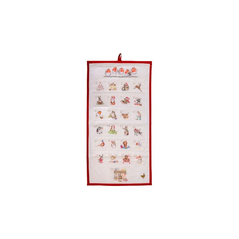 Wrendale Designs - Christmas Animal Fabric Advent Calendar