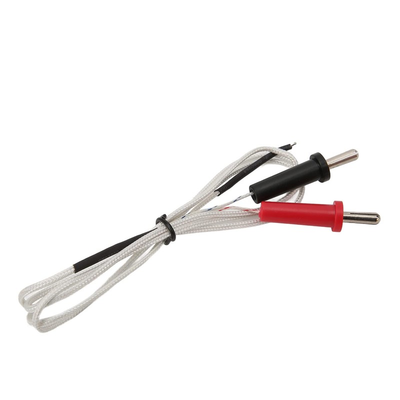 -50~400℃ Dual Head Thermocouple Sensor, Multimeter Temperature Sensor Cable with