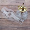 RAHATA Oil Lamp Chimney Hurricane Lamp Glass Replacement Clear 3