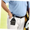 Kisangel Pu Golf Tee Holder Compact Golfing Tee Organizer Lightweight