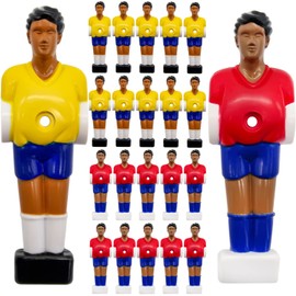 EYEPOWER 22 Table Football Figures 13 mm – Spain vs. Brazil – Table Football Table Football Game Accessories Football Table Replacement Parts Table Football Figures