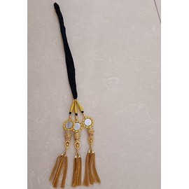 Women's Patiala Shahi Paranda/Parandi Traditional Hair Accessory Braid Tassles/Hair Extension/Choti